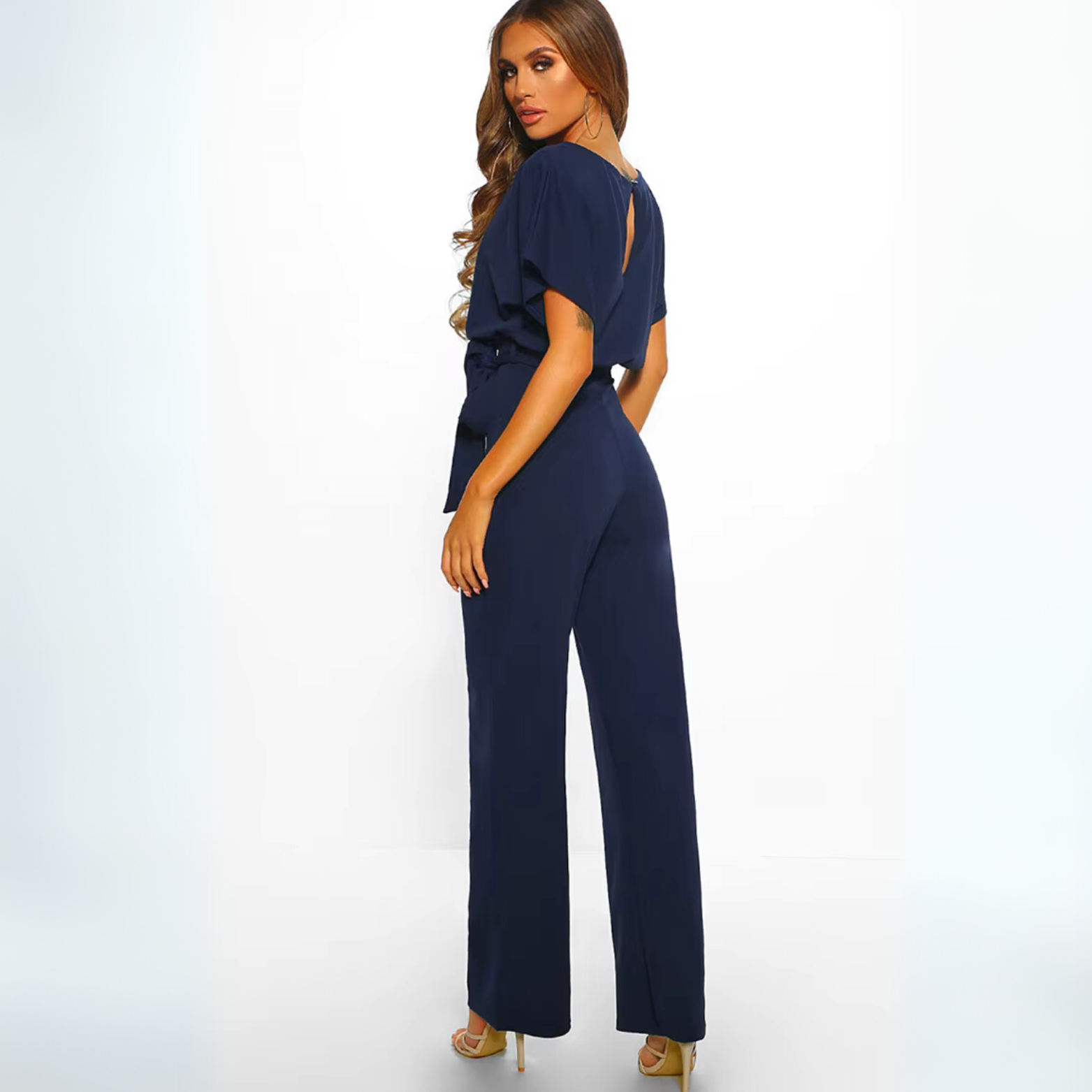 Faye – Elegante Jumpsuit met Tailleband