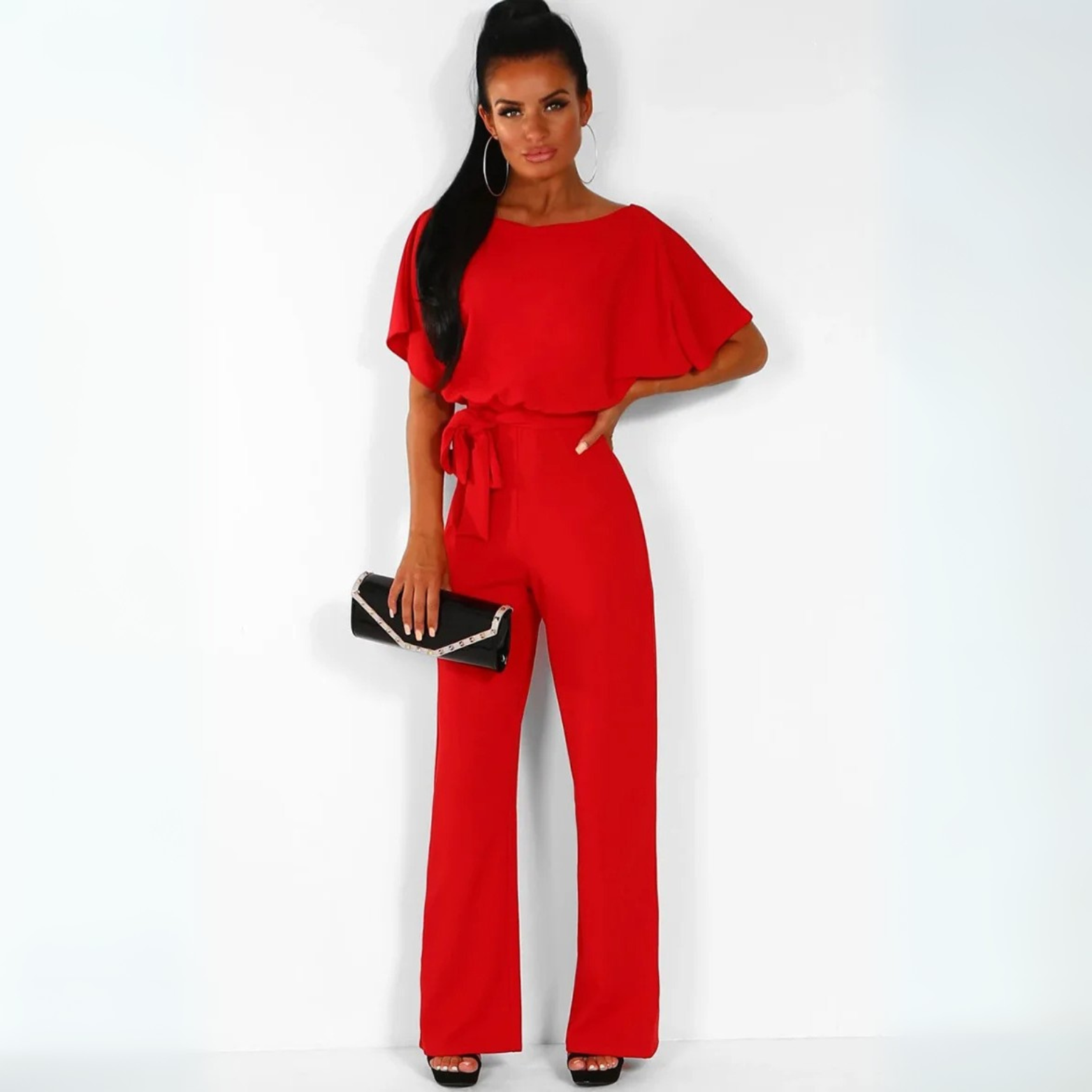 Faye – Elegante Jumpsuit met Tailleband