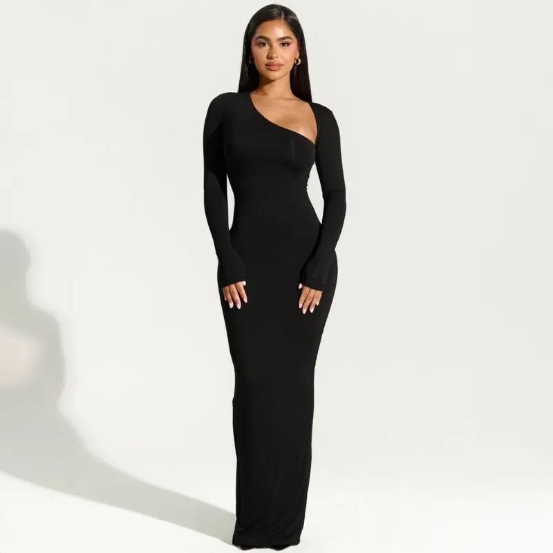 Elise One-Shoulder Jurk â Asymmetrische avondjurk