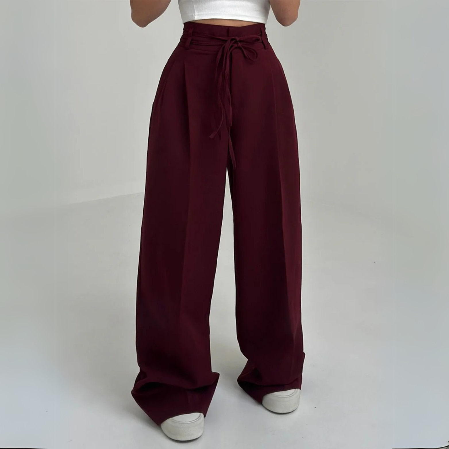 Amira Broek – Hoge Taille & Losse Pasvorm | Comfortabele Damesbroek