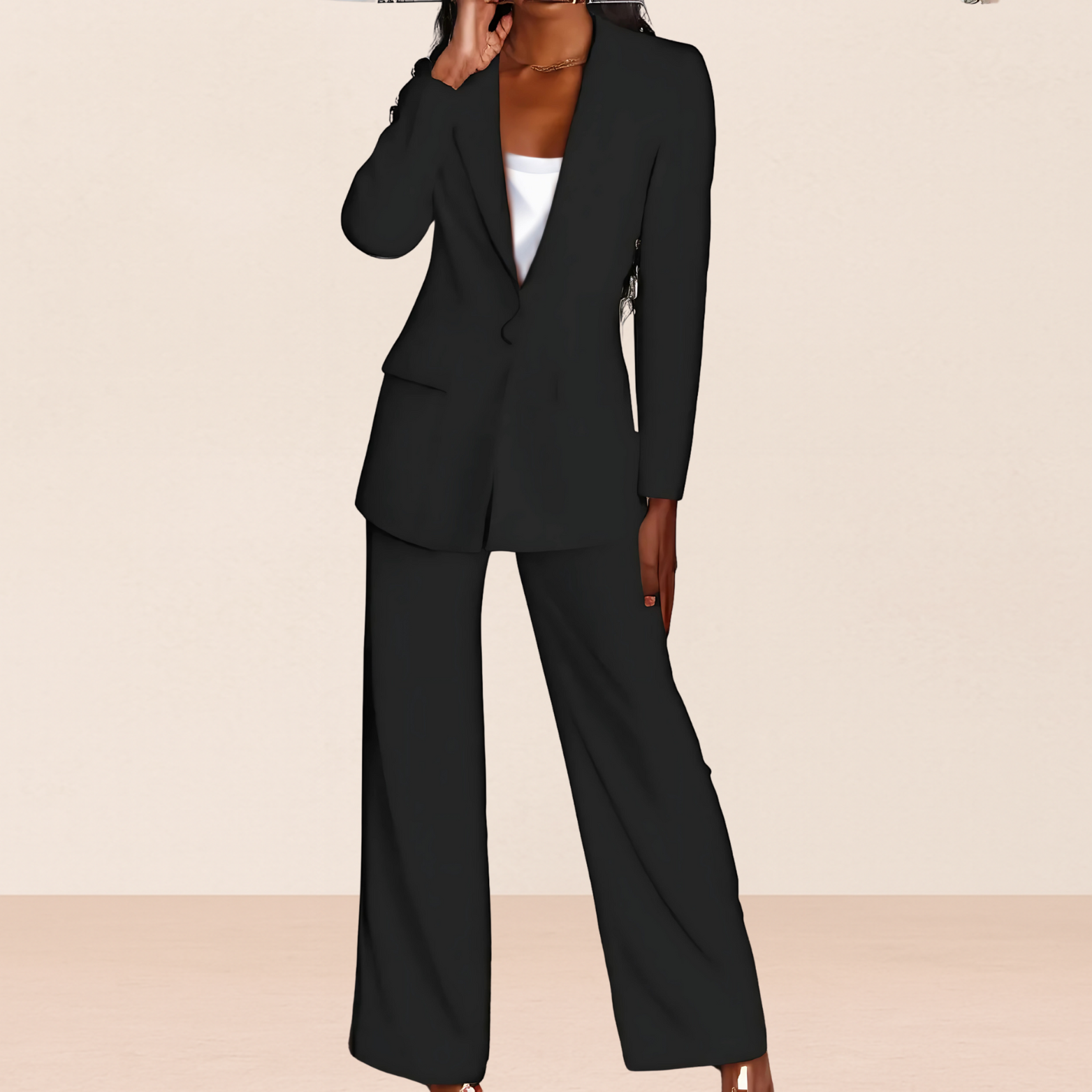 Dames blazer en broek set – tweedelig