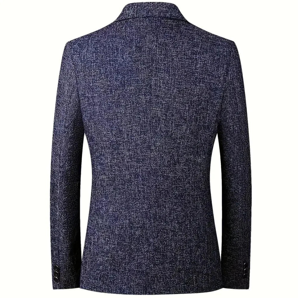 Blazer met klepzakken en reverskraag voor heren