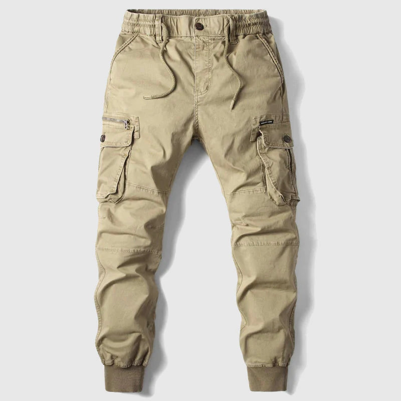 Cargo Jogger Broek Heren met Elastische Boorden