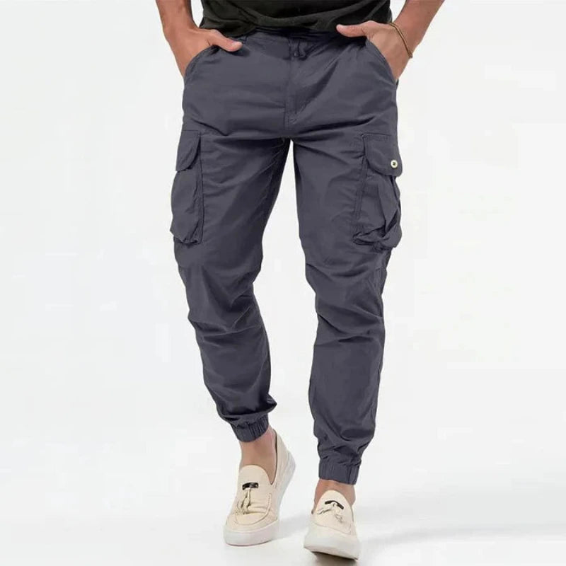 Cargo Jogger Heren met Elastische Taille en Enkelboorden