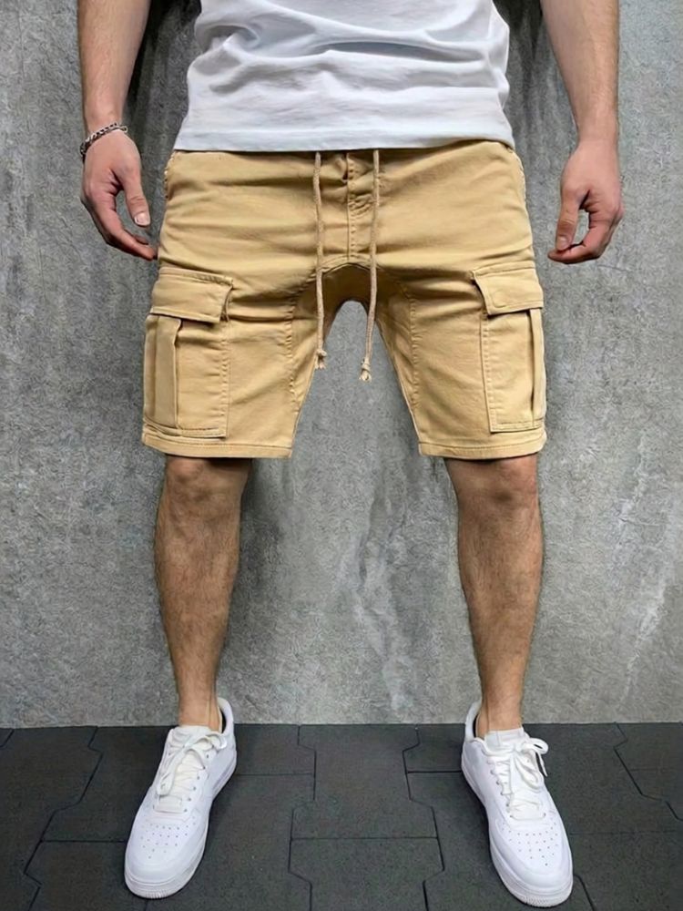 Cargo Jogger Short Heren met Klepzakken