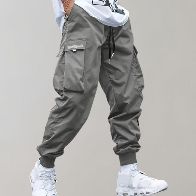 Cargo Joggingbroek Heren met Trekkoord en Elastische Boorden