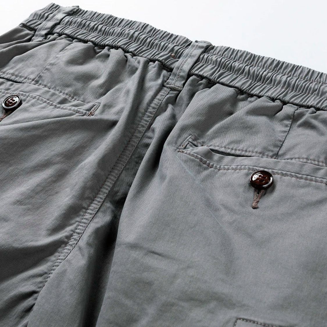 Cargo Short Heren met Rechte Pasvorm en Meerdere Zakken