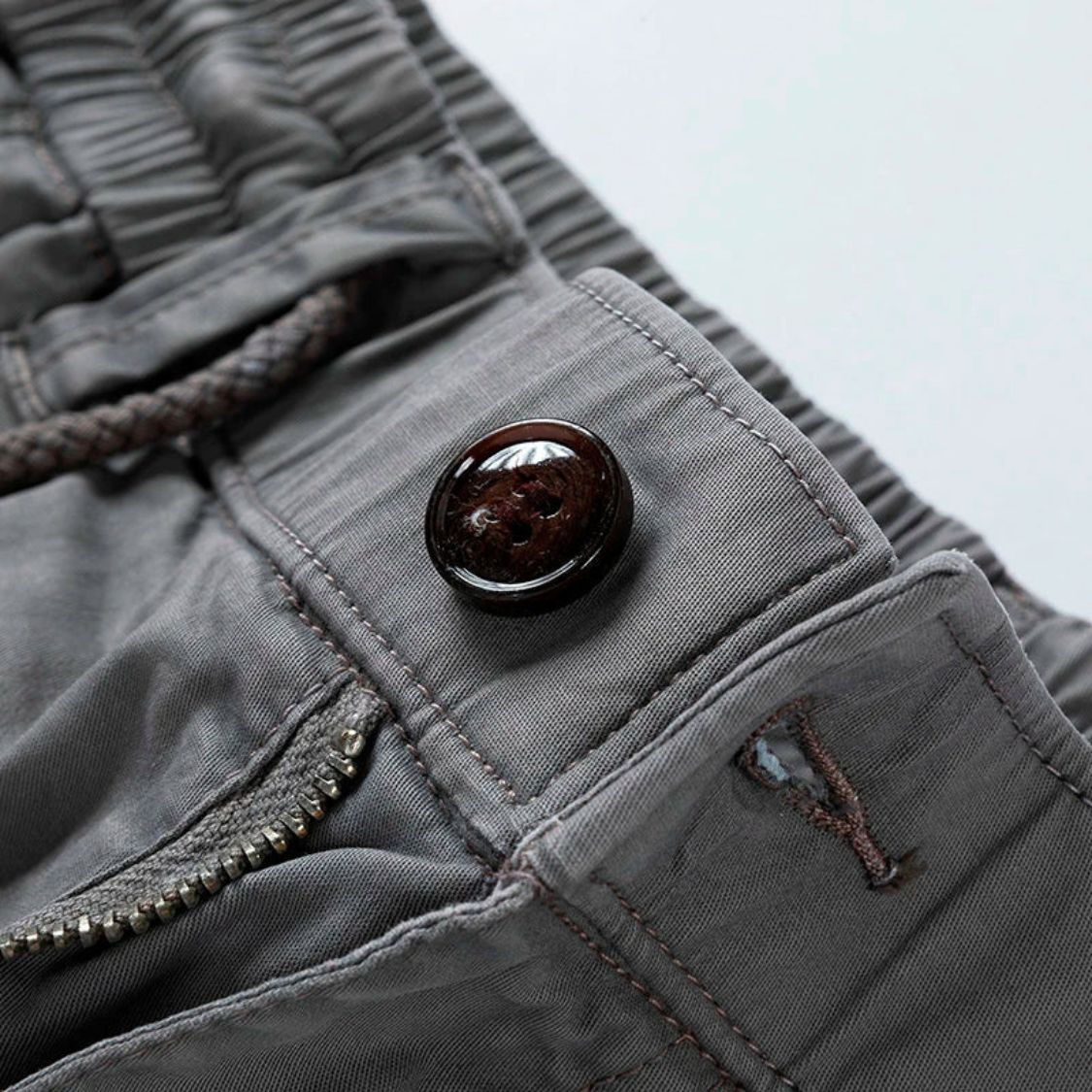 Cargo Short Heren met Rechte Pasvorm en Meerdere Zakken
