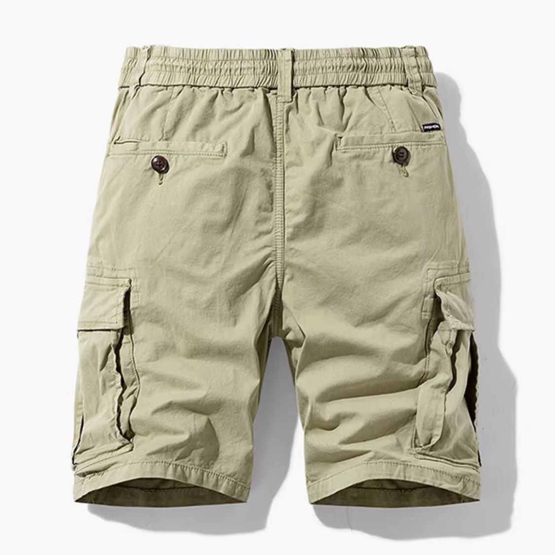 Cargo Short Heren met Rechte Pasvorm en Meerdere Zakken