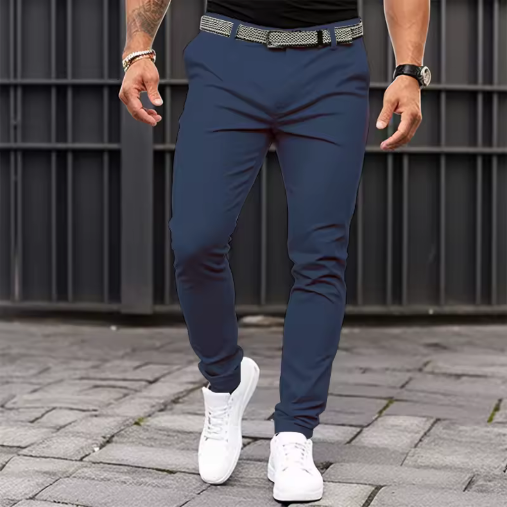 Chino met slim fit voor heren