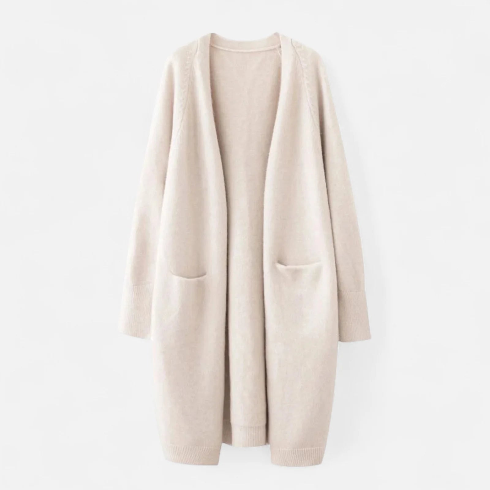 Dames Gebreide Cardigan met V-Hals
