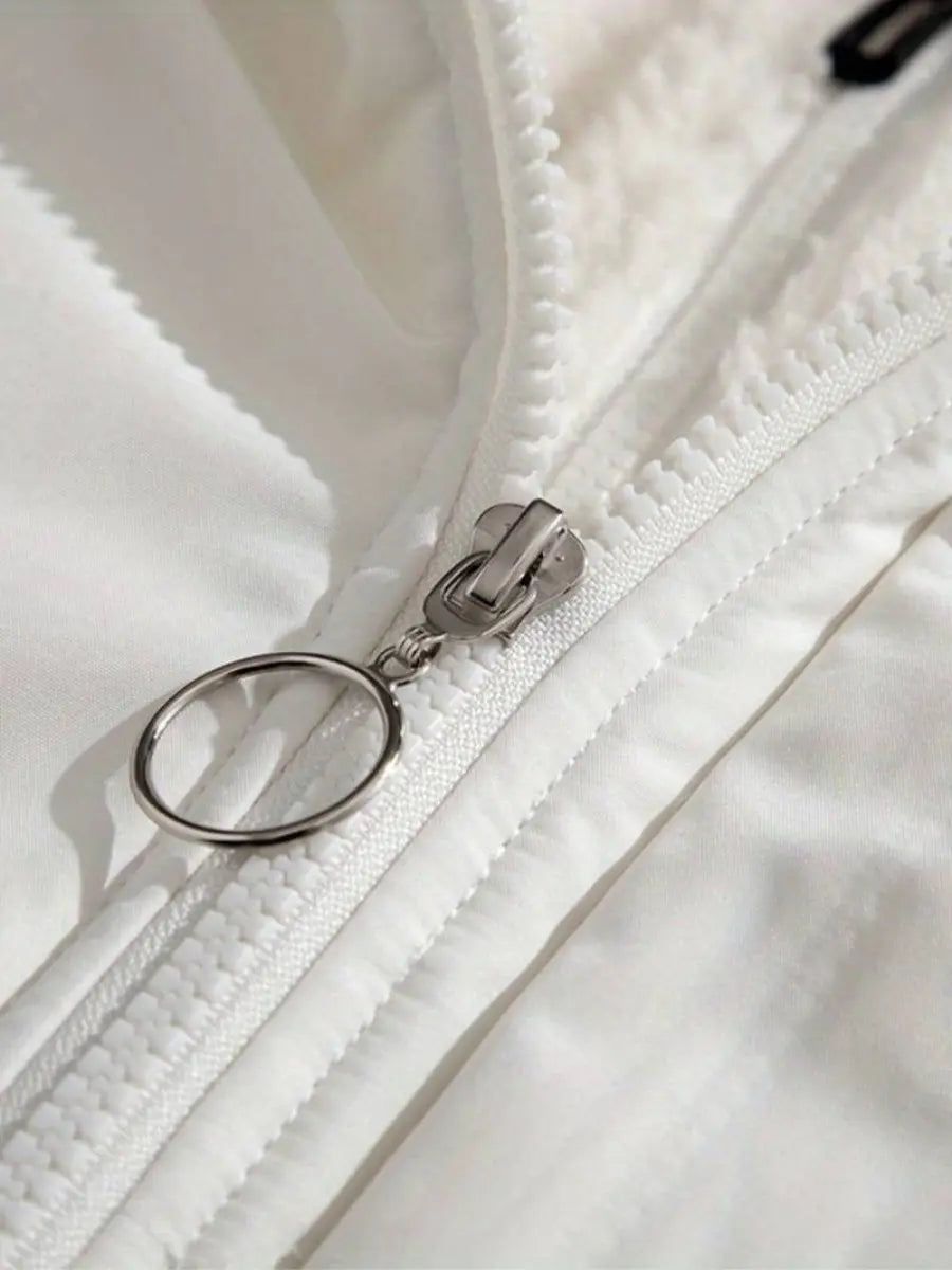 Dames Gewatteerde Winterjas met Capuchon en Pluche Binnenvoering