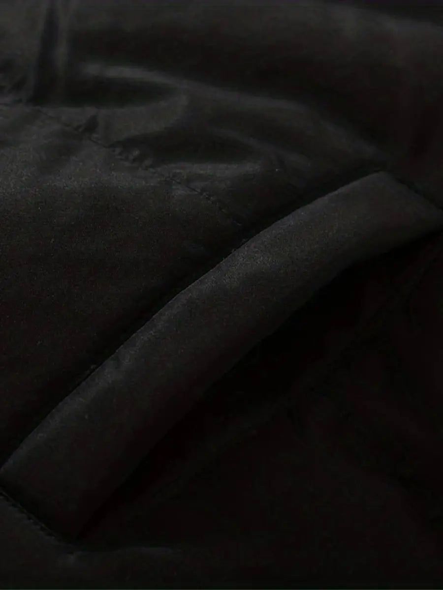 Dames Gewatteerde Winterjas met Capuchon en Pluche Binnenvoering