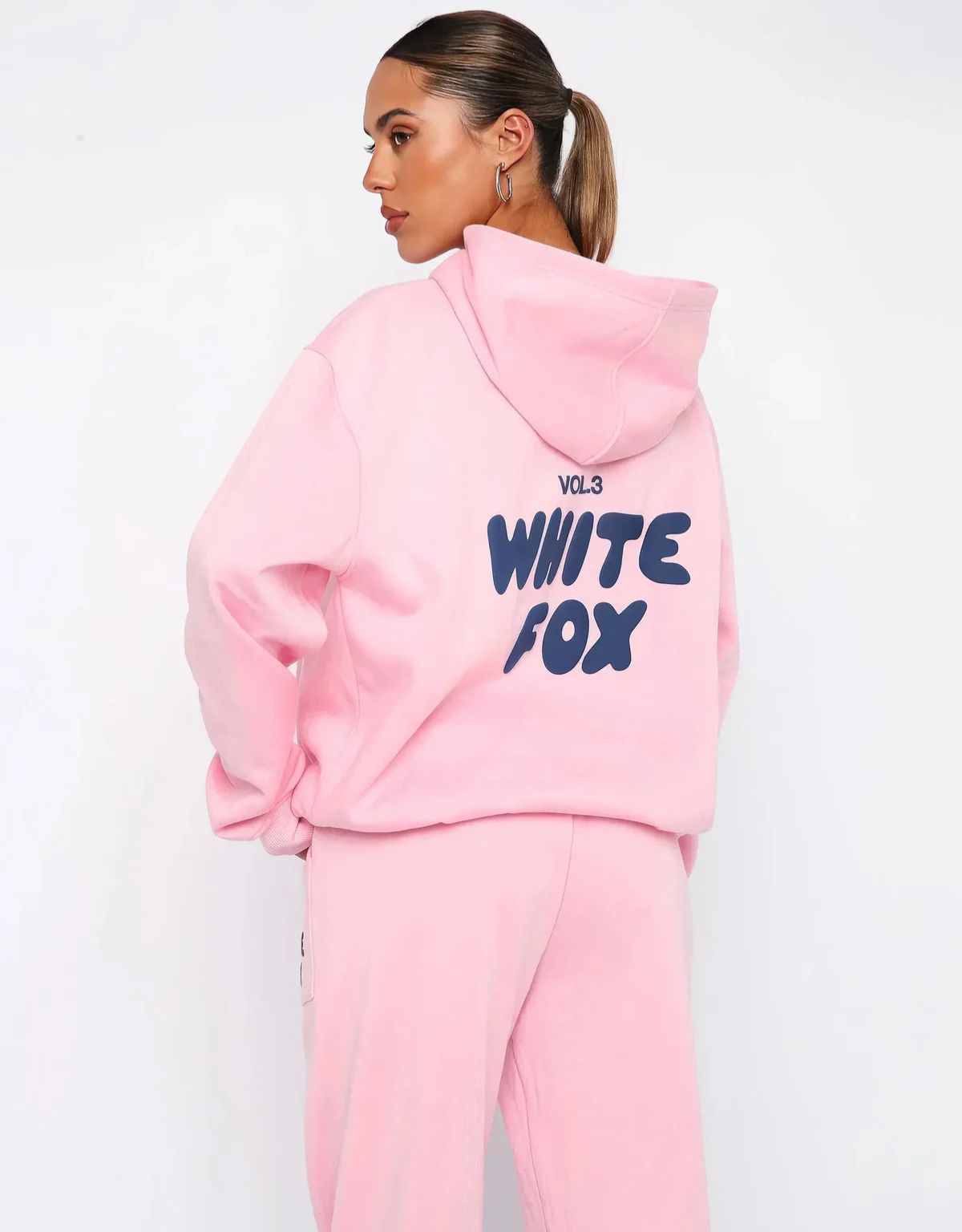 Dames Hoodie en Joggingbroek Set met Relaxed Fit