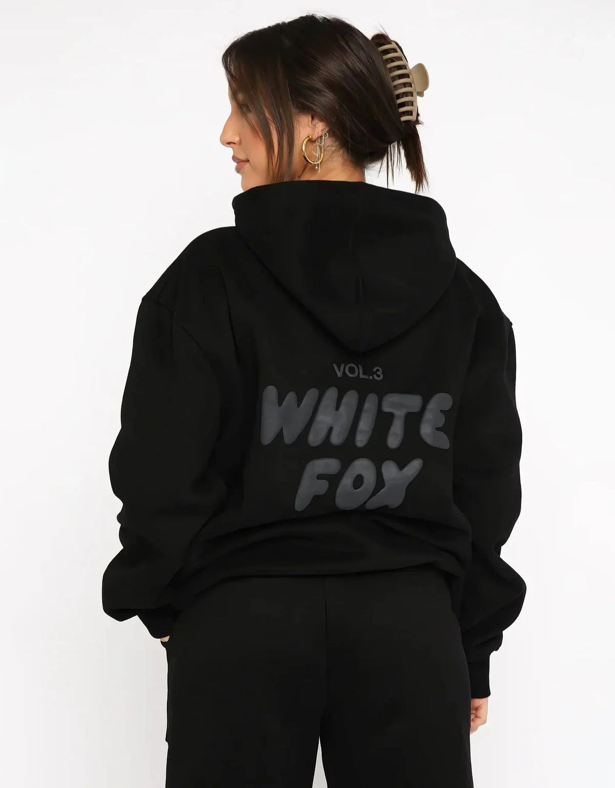 Dames Hoodie en Joggingbroek Set met Relaxed Fit