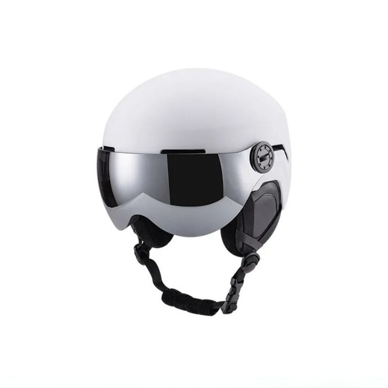 Dames Skihelm met Vizier en Gesloten Ontwerp