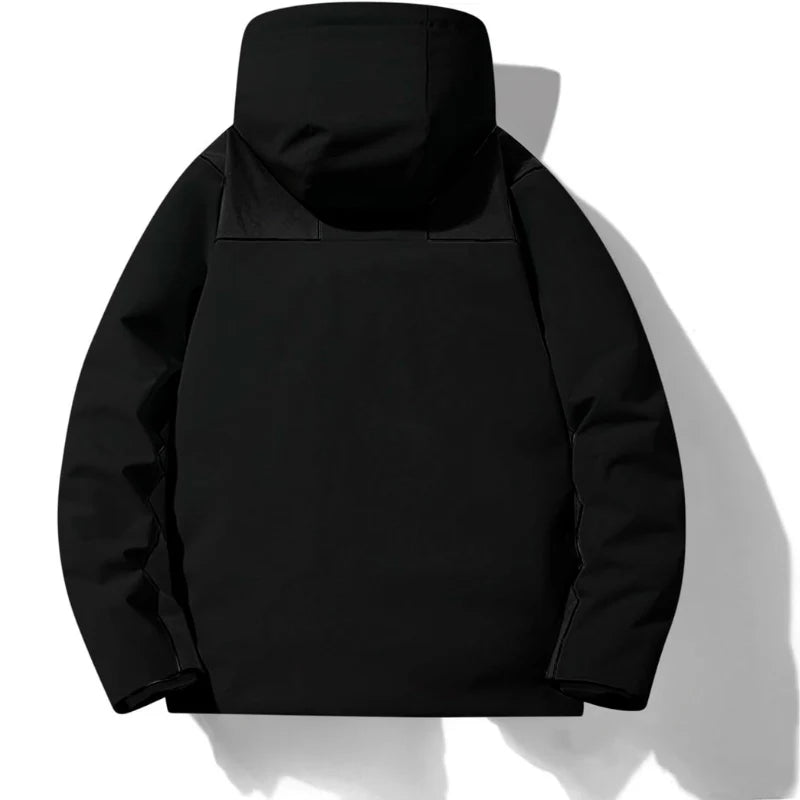 Dames Skijas met Capuchon en Ritssluiting