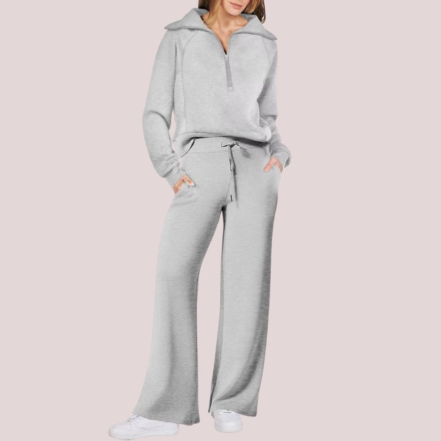 Dames loungewear set β 2-delig met sweatshirt en broek