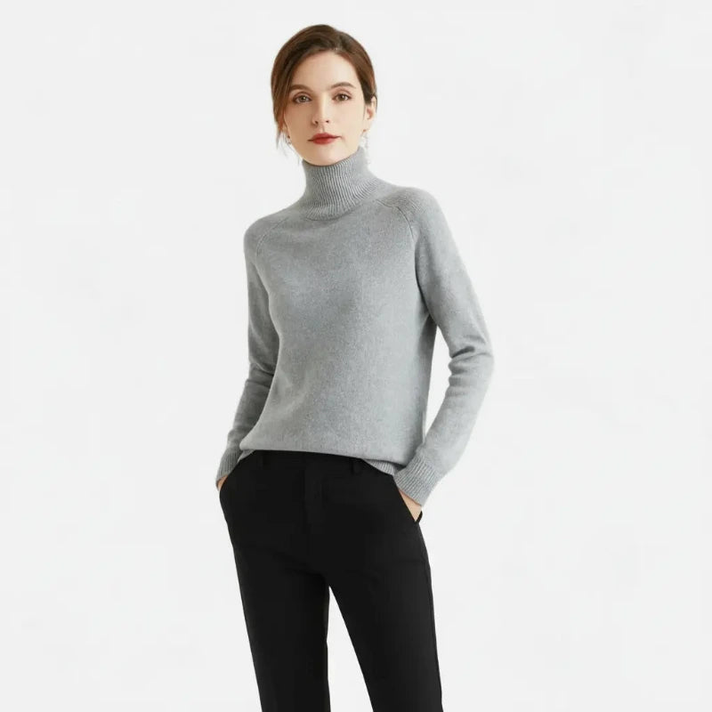 Damestrui met Opstaande Kraag van Wolmix