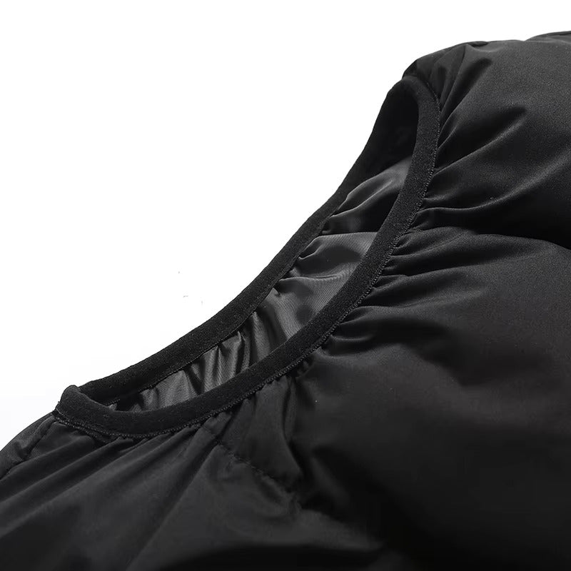 Gewatteerde Bodywarmer Heren met Capuchon en Ritssluiting