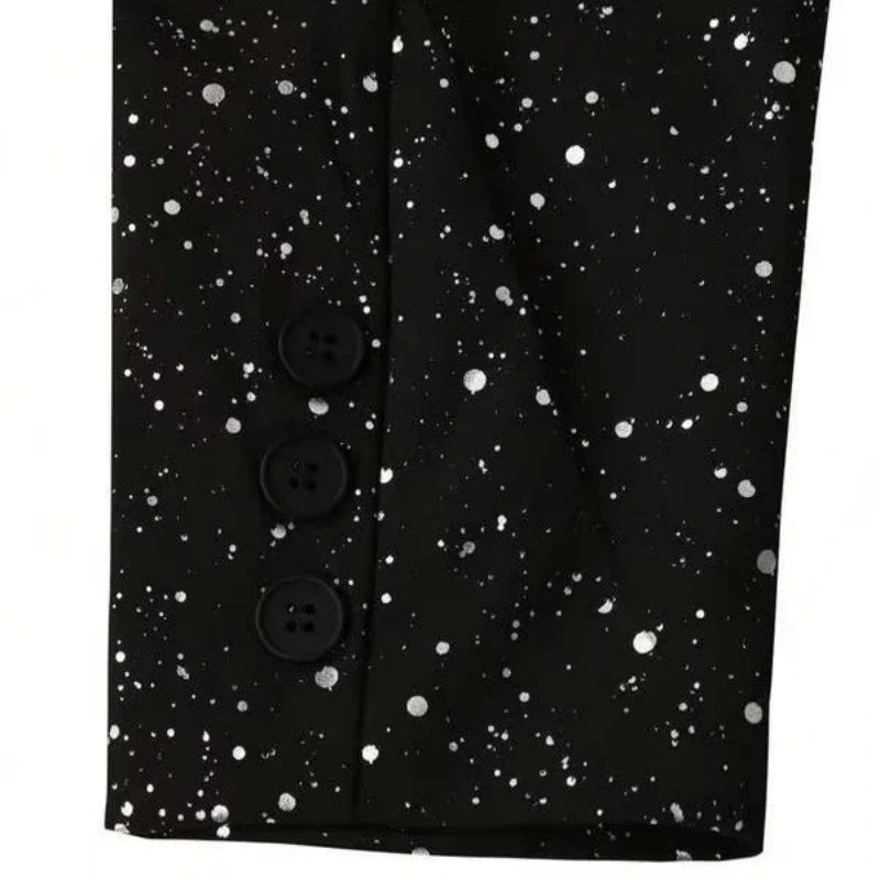 Heren Pak met Glitter Colbert en Broek