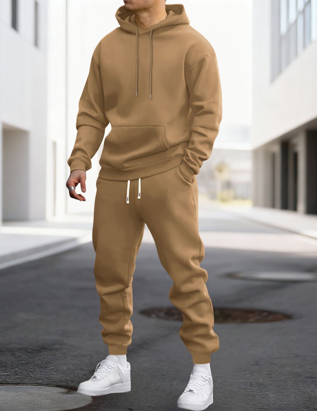 Heren Sportset met Hoodie en Joggingbroek