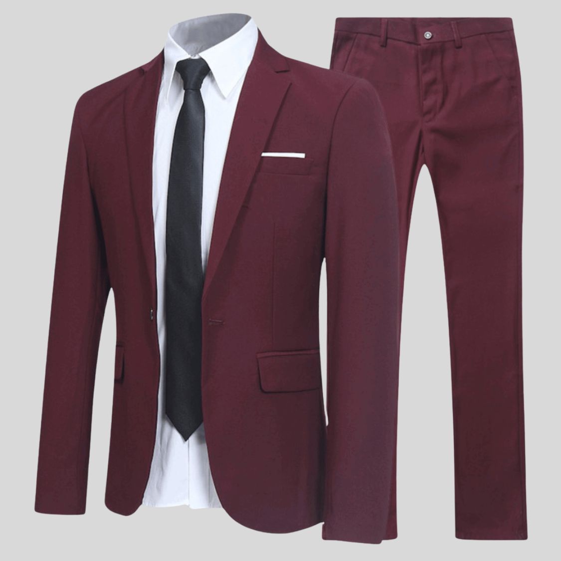 Heren Tweedelig Pak met Blazer en Pantalon