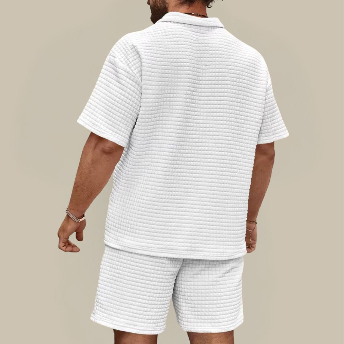 Heren Tweedelige Zomerset met Polo en Short