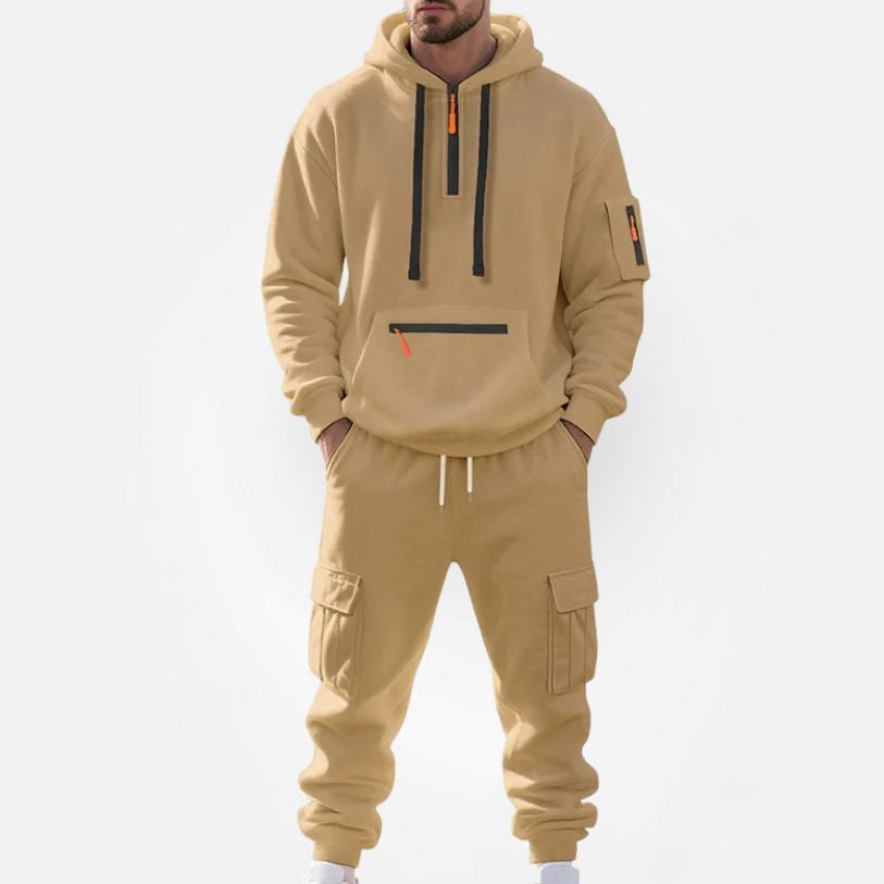 Heren Tweedelige set met Hoodie en Joggingbroek
