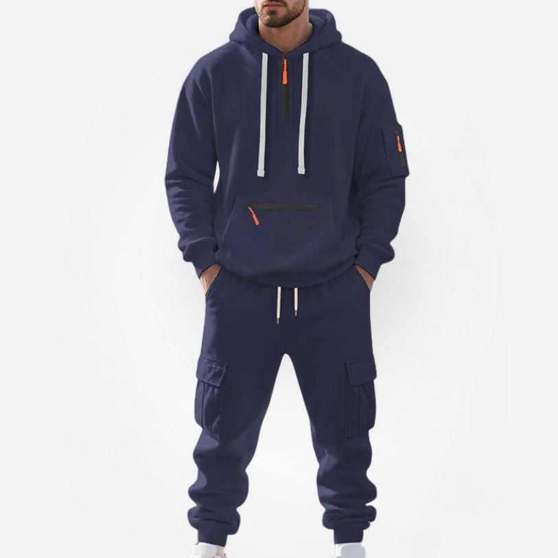 Heren Tweedelige set met Hoodie en Joggingbroek