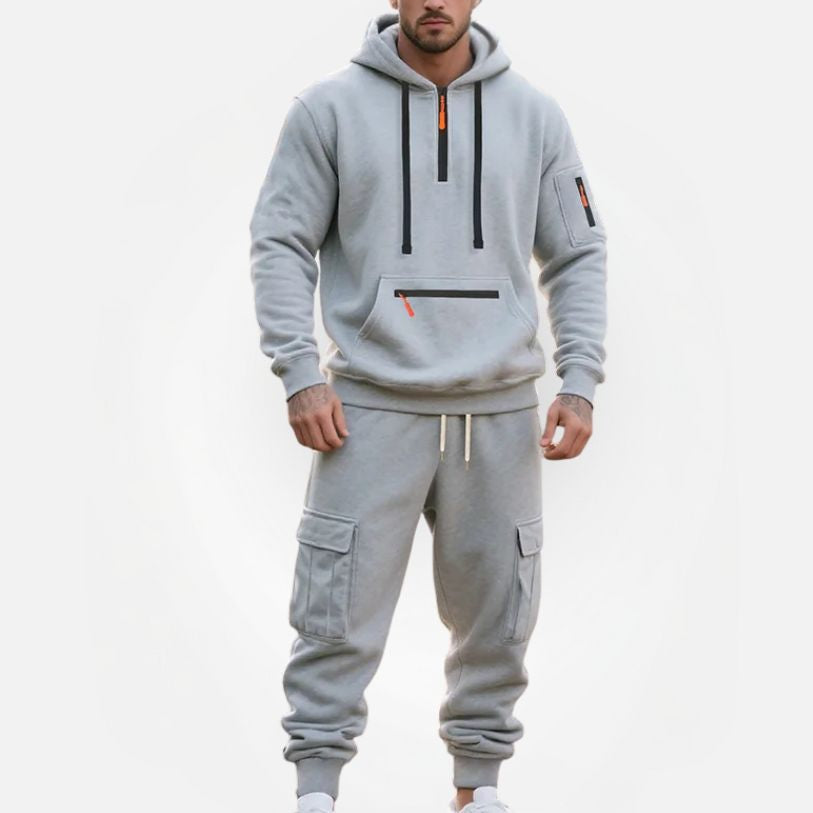 Heren Tweedelige set met Hoodie en Joggingbroek