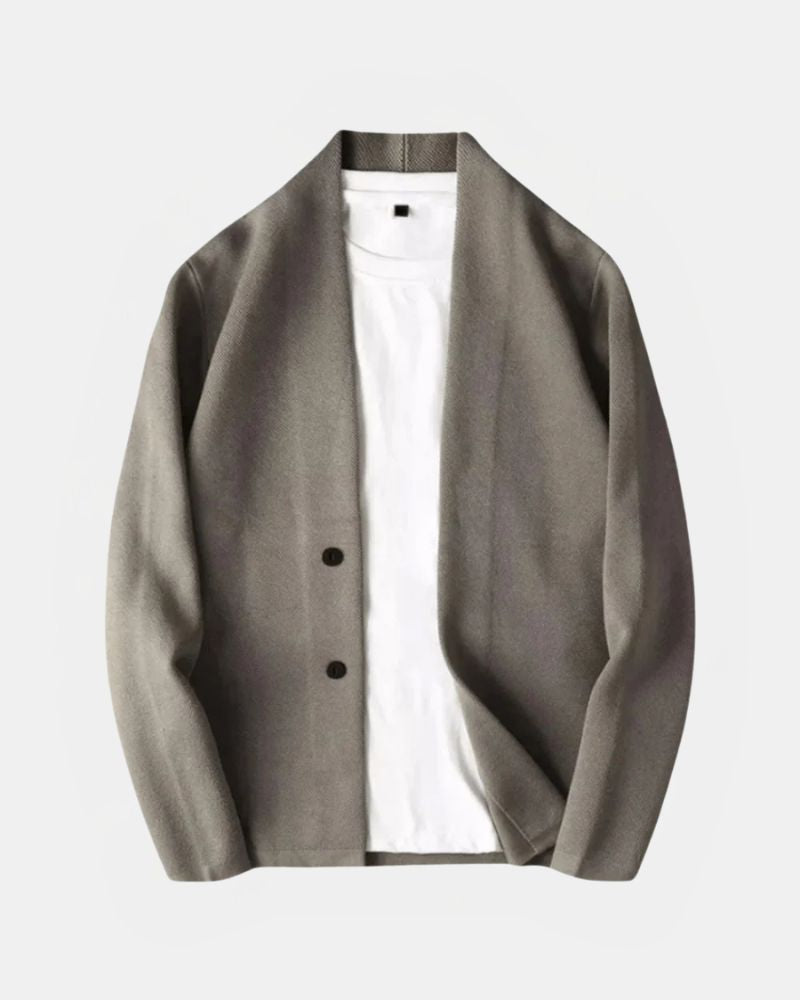 Heren Vest met Knoopsluiting en V-hals