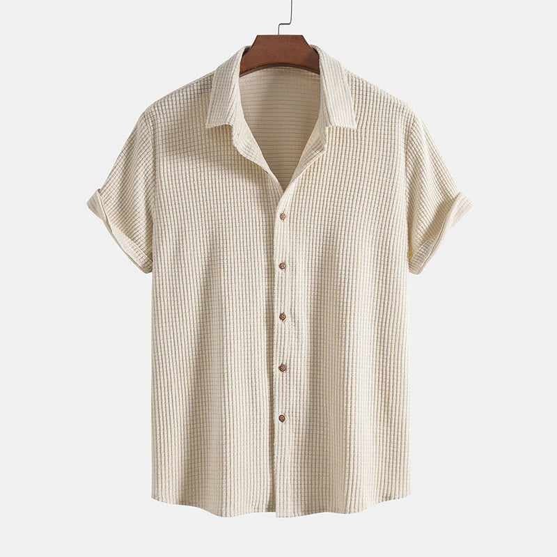 Heren Zomerset met Korte Mouwen Shirt en Korte Broek