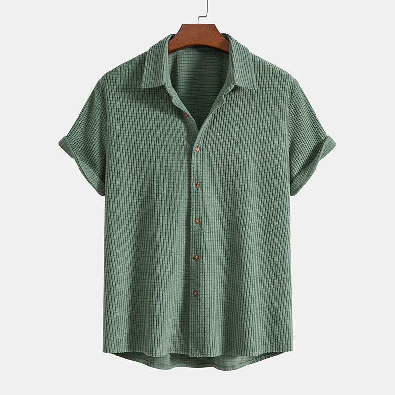 Heren Zomerset met Korte Mouwen Shirt en Korte Broek