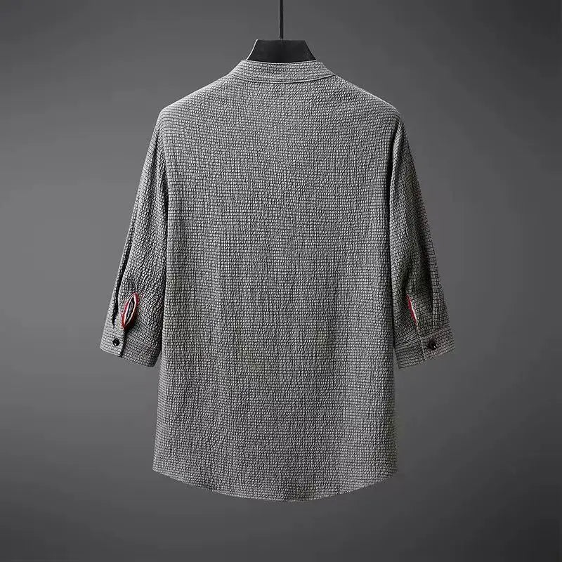 Heren Zomerset met V-hals Shirt en Rechte Broek