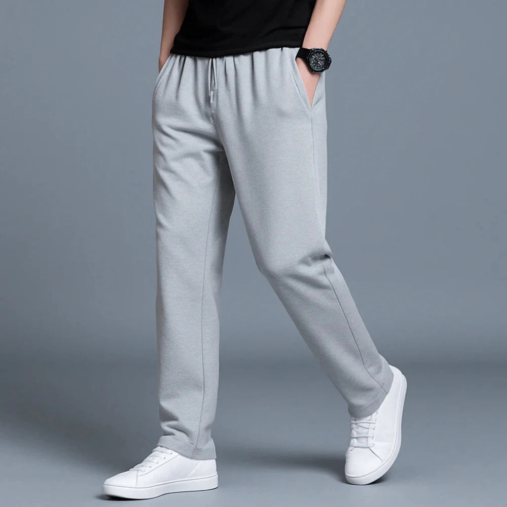 Joggingbroek met elastische tailleband voor heren