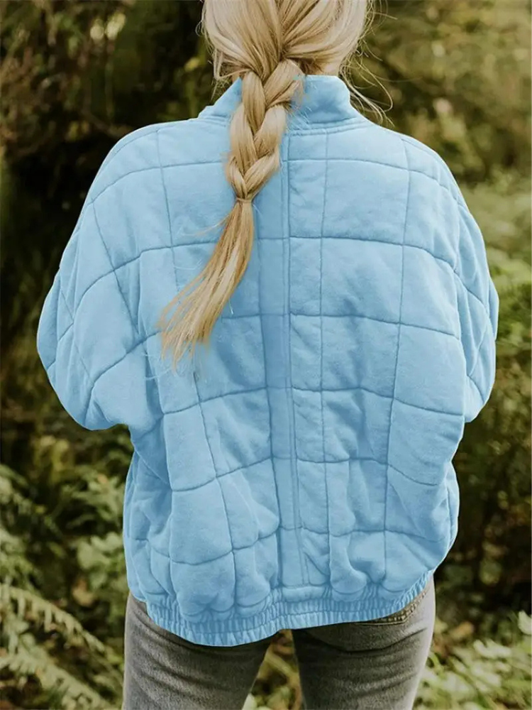 Oversized bomberjack tussenjas met lichte voering voor dames