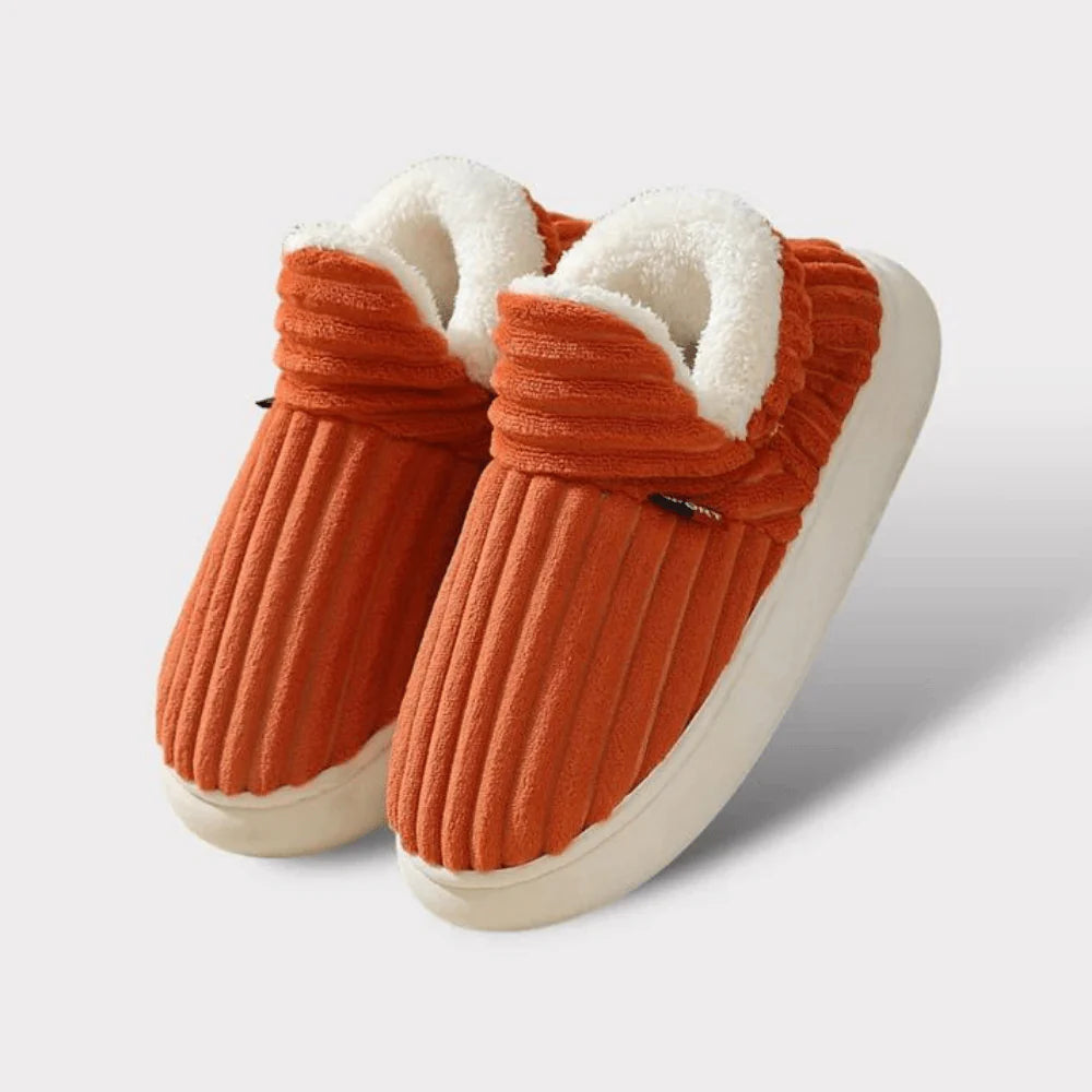 Pantoffels met fleece voering voor dames