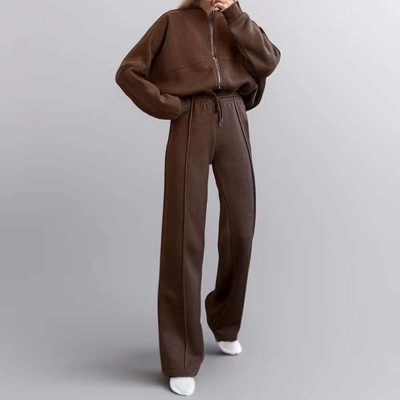 Tracksuit Set voor Dames met Vest en Broek