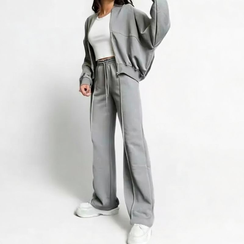 Tracksuit Set voor Dames met Vest en Broek