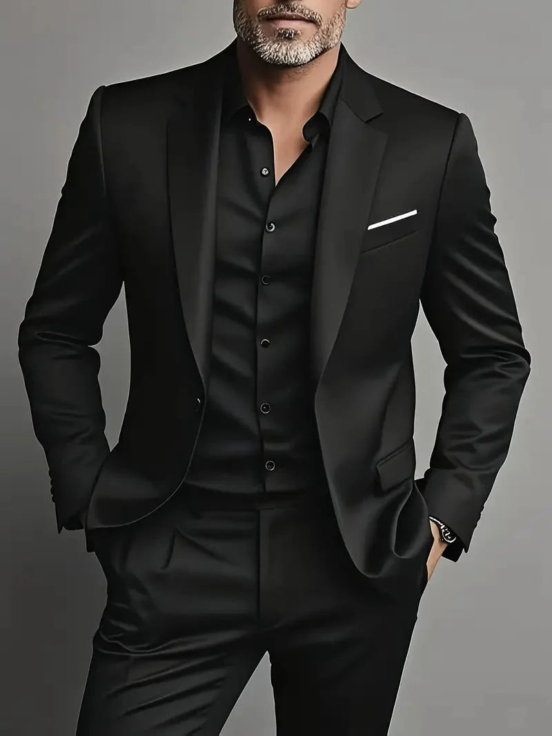 Tweedelig Heren Pak met Blazer en Broek