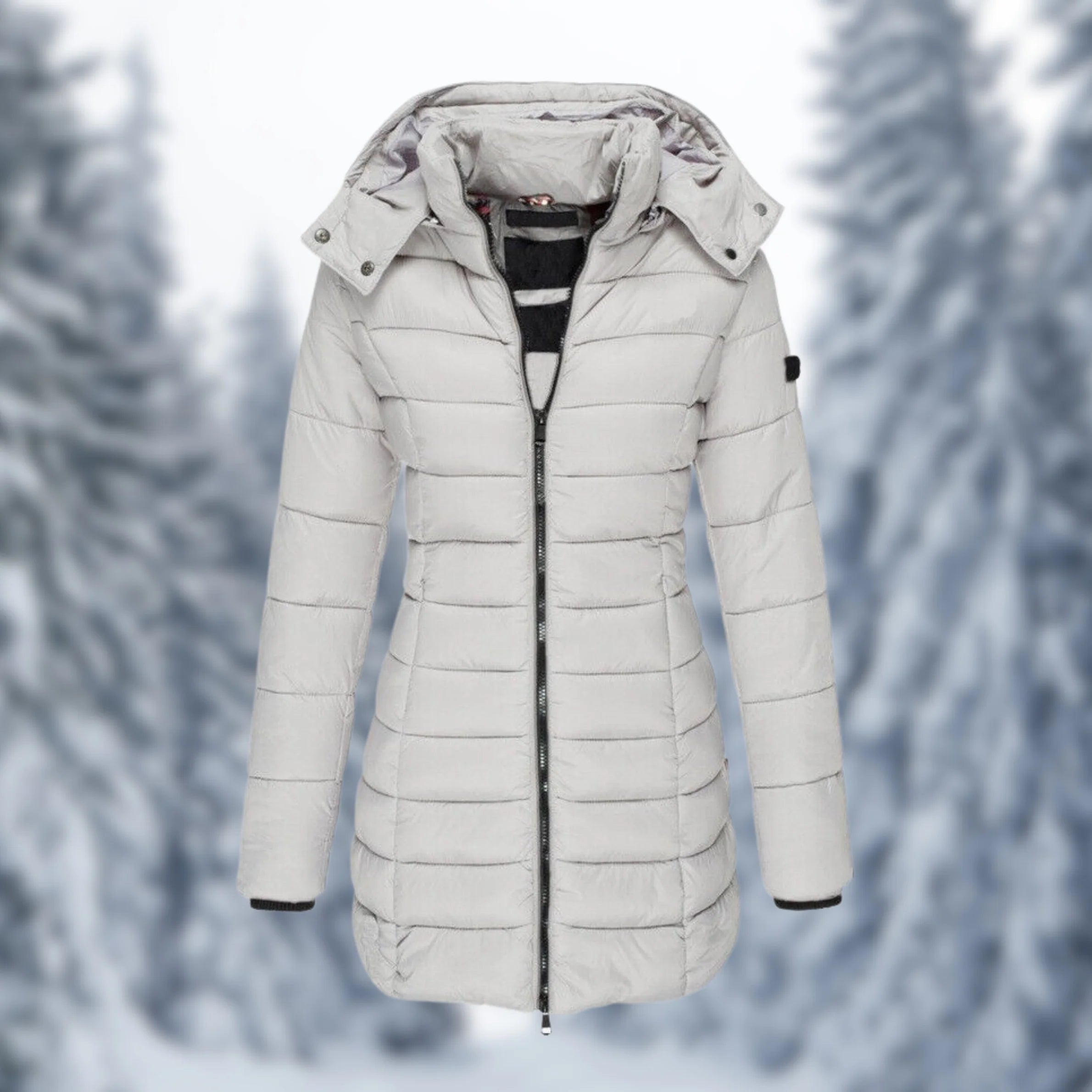 Waterafstotende winterjas met voering voor dames