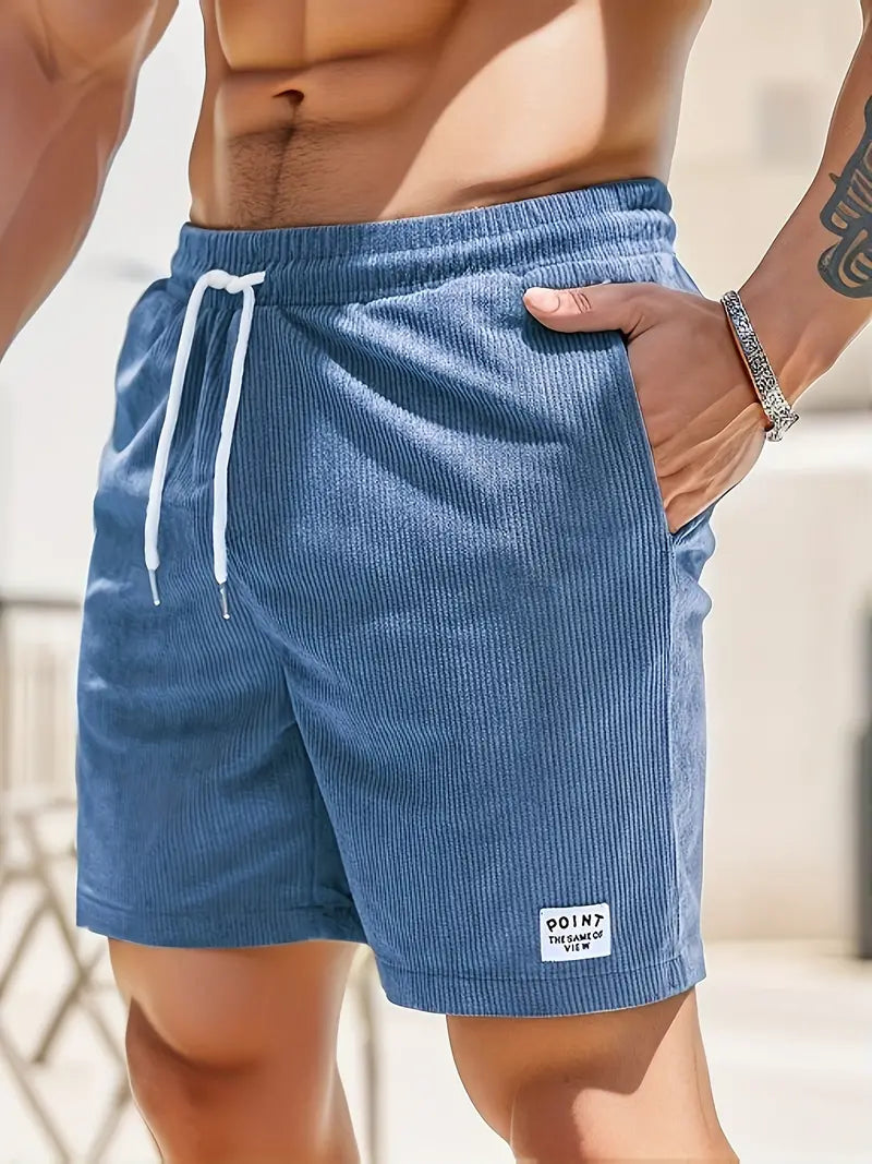 Luca Short - Comfortabel shorts met elastische tailleband