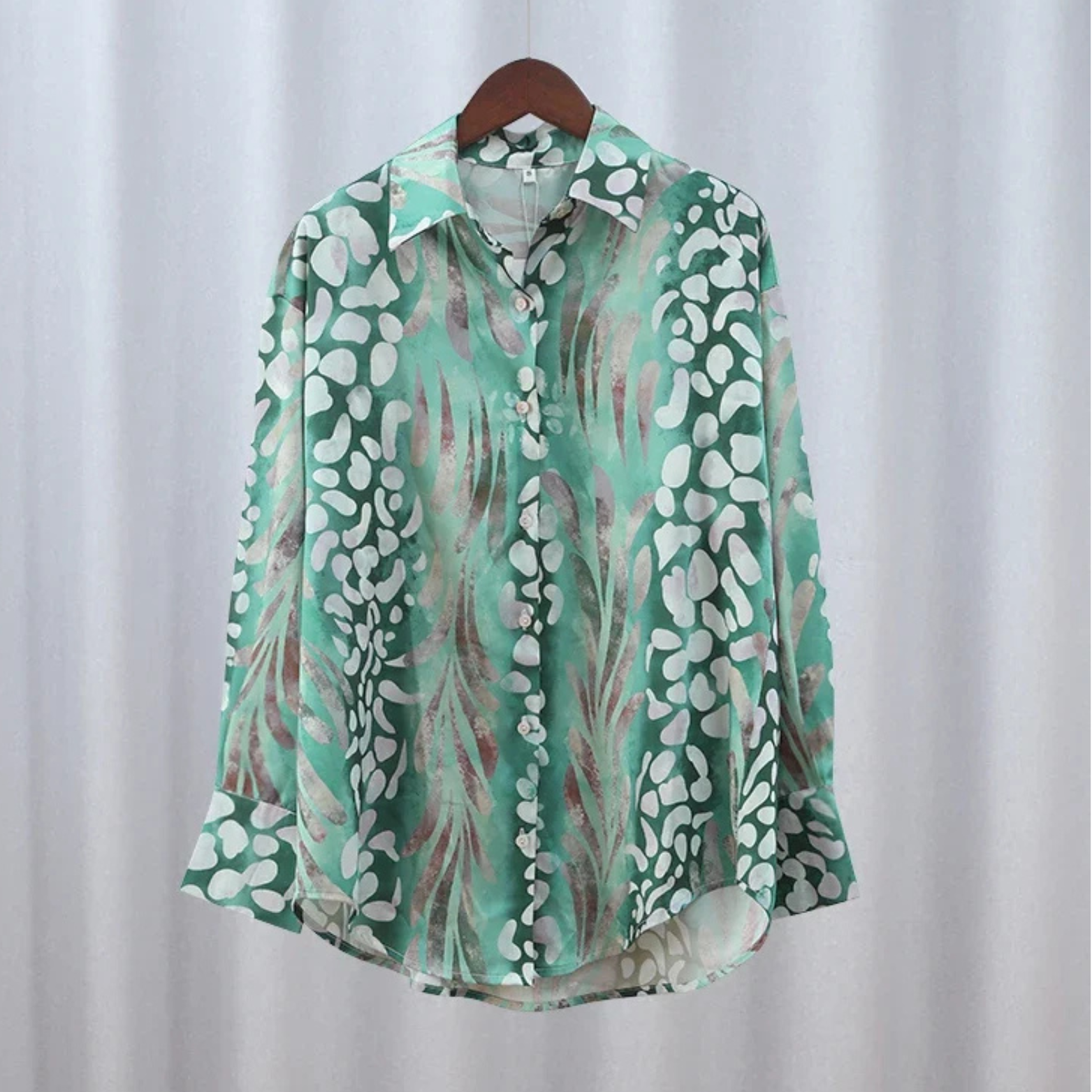 Elodie Set met Print – Flatterende Dames Set met Rok en Blouse