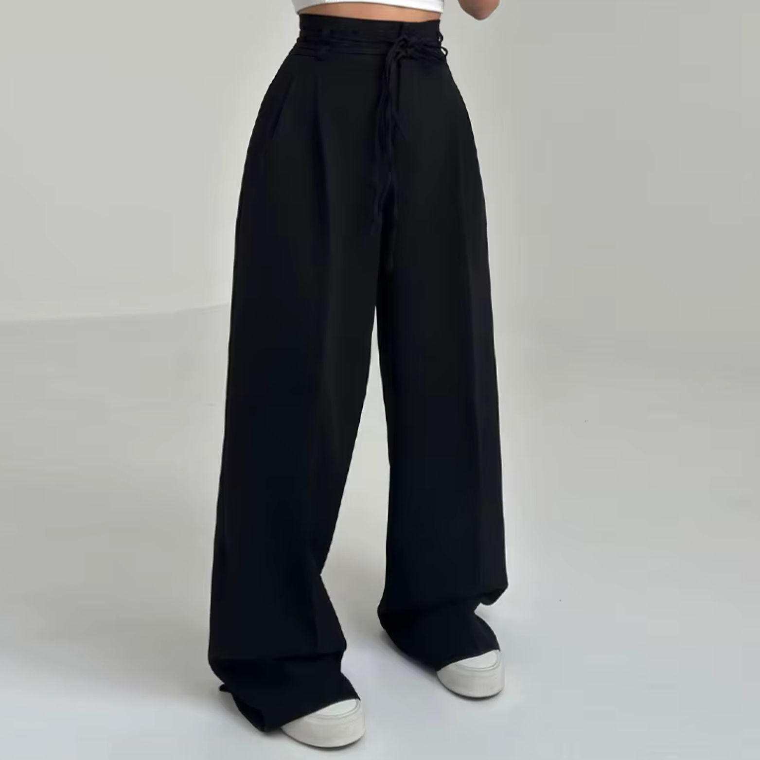 Amira Broek – Hoge Taille & Losse Pasvorm | Comfortabele Damesbroek
