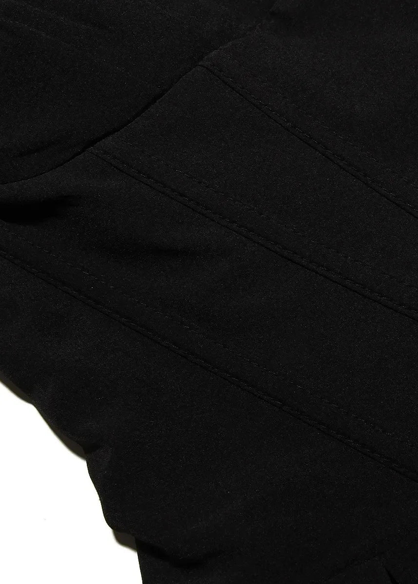 Isabella Strapless Jurk – Zwarte A-lijn jurk zonder bandjes
