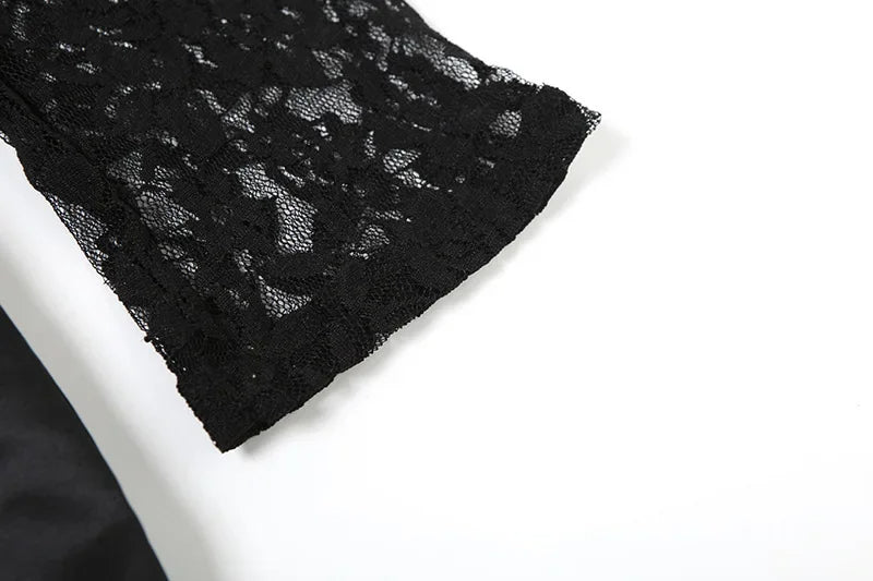 Elvira Off-Shoulder – Kanten Jurk voor Feestelijke Gelegenheden