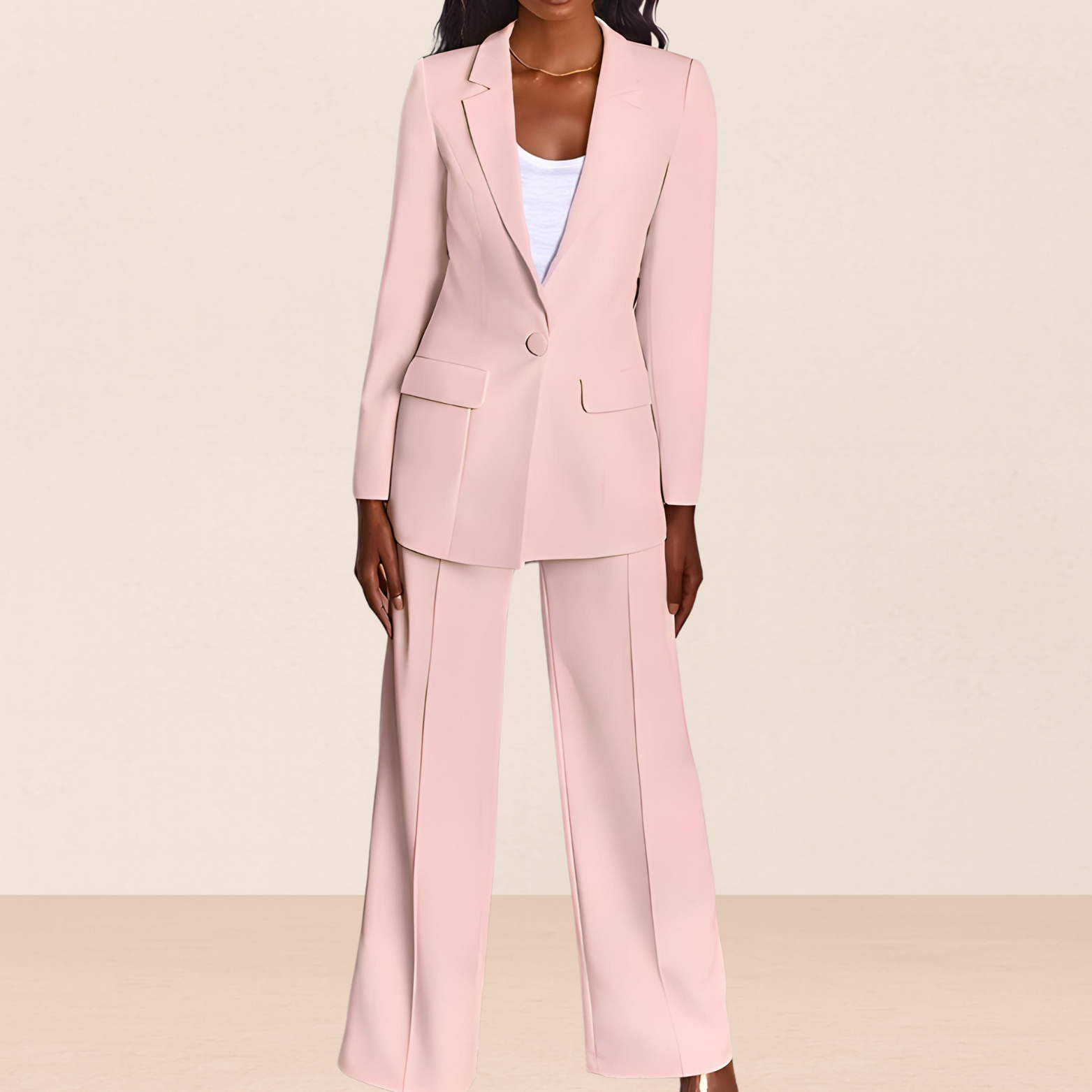 Dames blazer en broek set – tweedelig