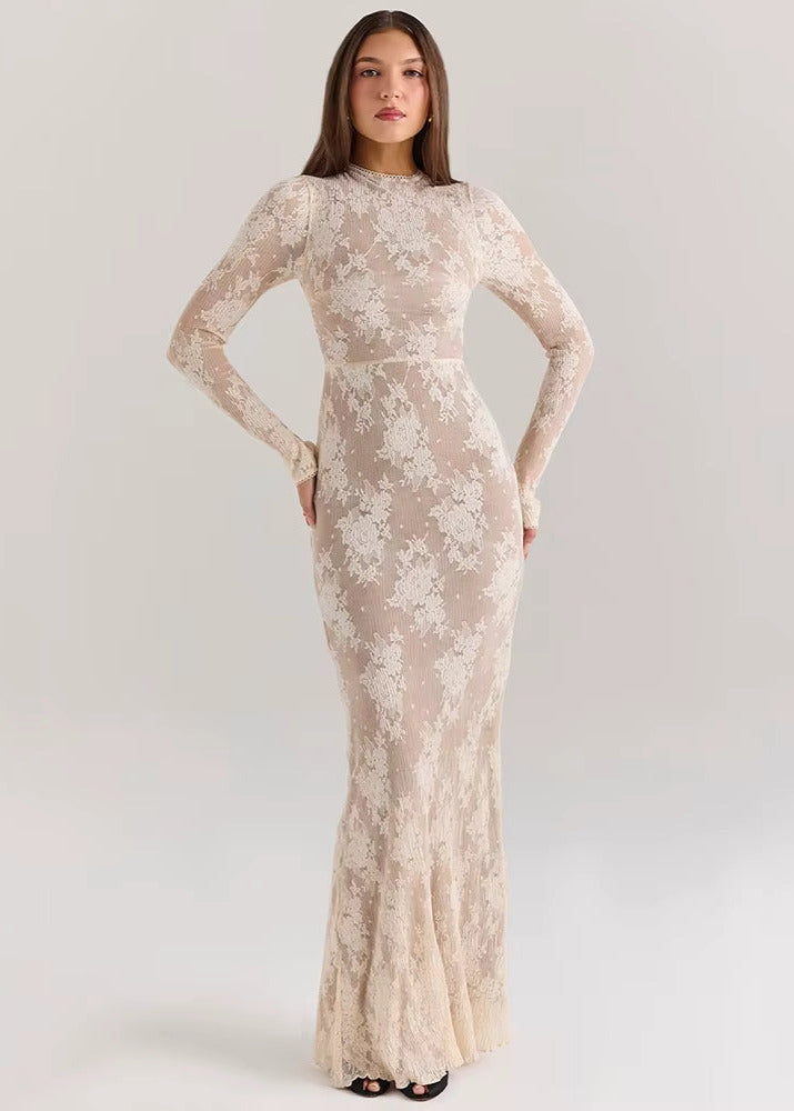 Lysandra – Elegante Maxi Jurk met Stijlvolle details