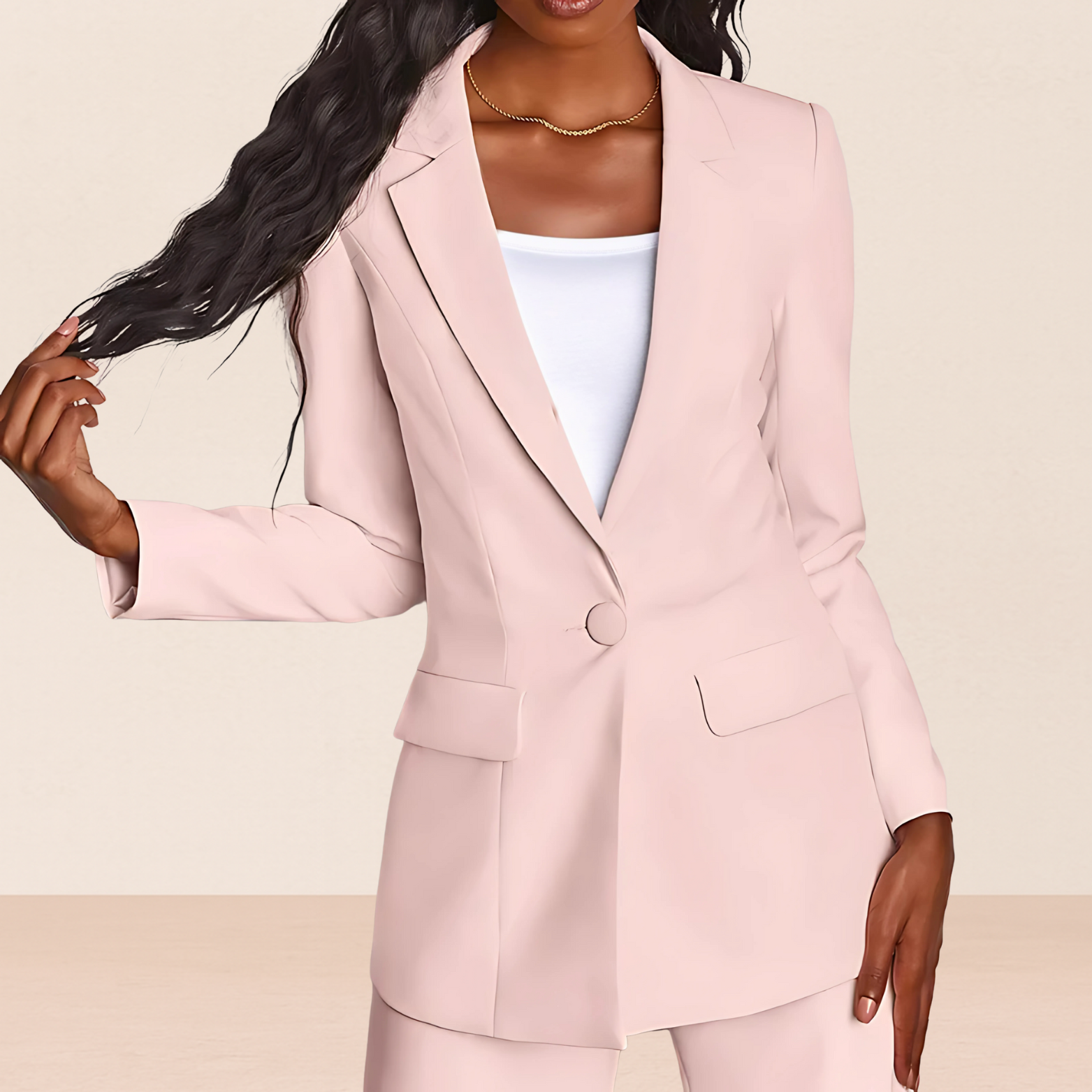 Dames blazer en broek set – tweedelig